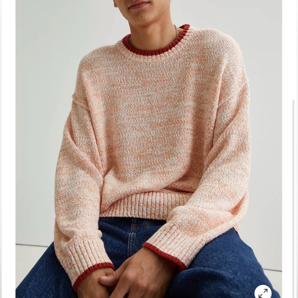 BDG Clark Cotton Crewneck Sweater Size Large